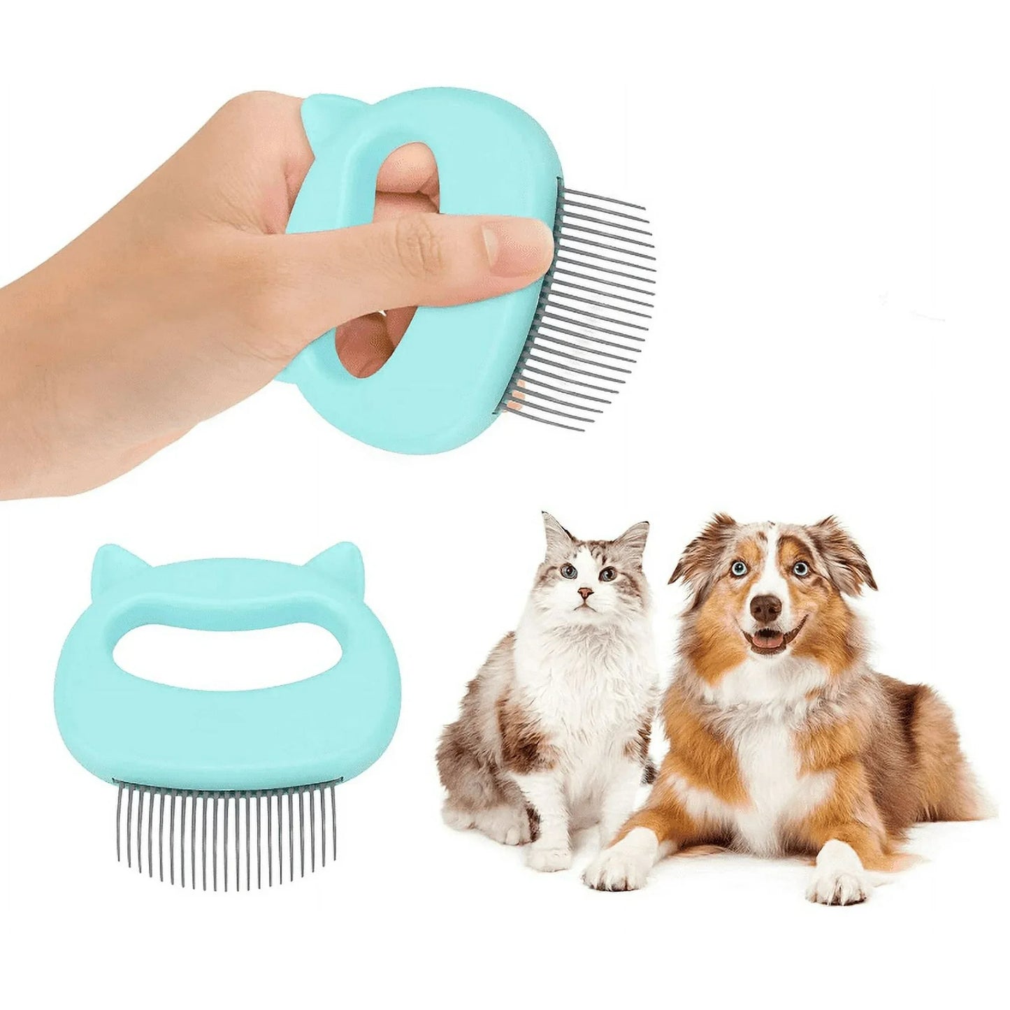 3 in 1 Self Cleaning Cat Steamer Brush-Removes Tangled Hair, Cat Steamer Brush for Massage