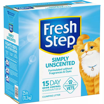 Fresh Step Simply Unscented Clumping Cat Litter