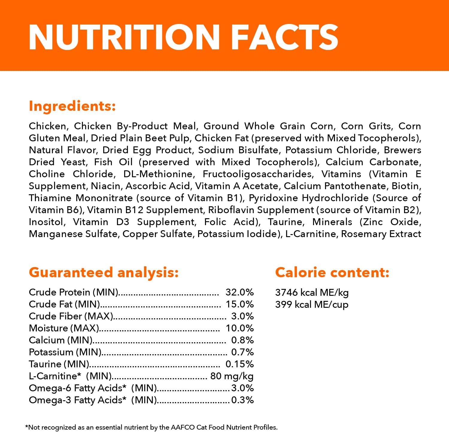 Proactive Health Adult Healthy Dry Cat Food with Chicken, 7 Lb. Bag