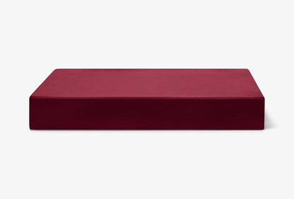 Barker Beds Large Orthopedic Dog Bed - 7" Memory Foam Mattress - 50-70 Lbs - Joint Pain & Arthritis Support - Vet Recommended, Washable Cover - Made in USA - 48"X30"X7" - Burgundy
