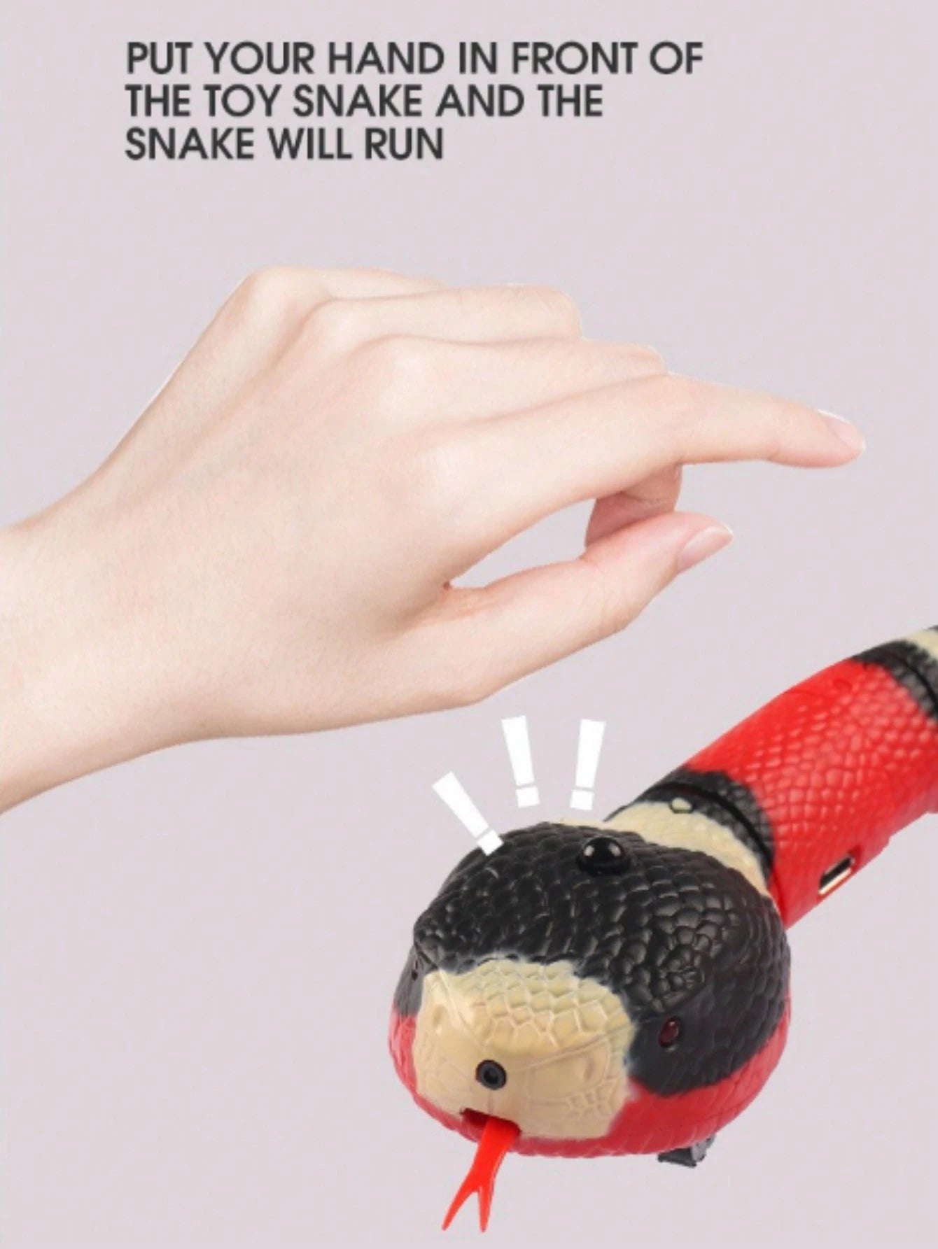 1Pc Sensing Tricky Snake for Pets Dogs Cats, a Present for Pets