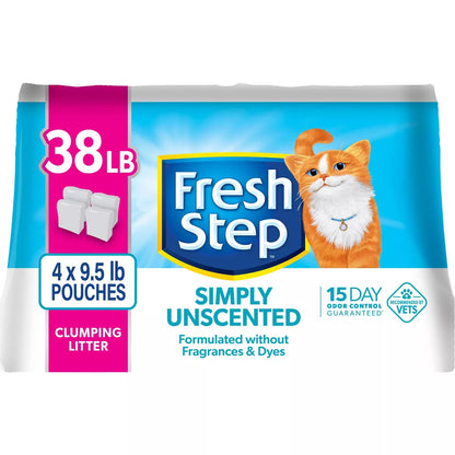 Fresh Step Simply Unscented Clumping Cat Litter