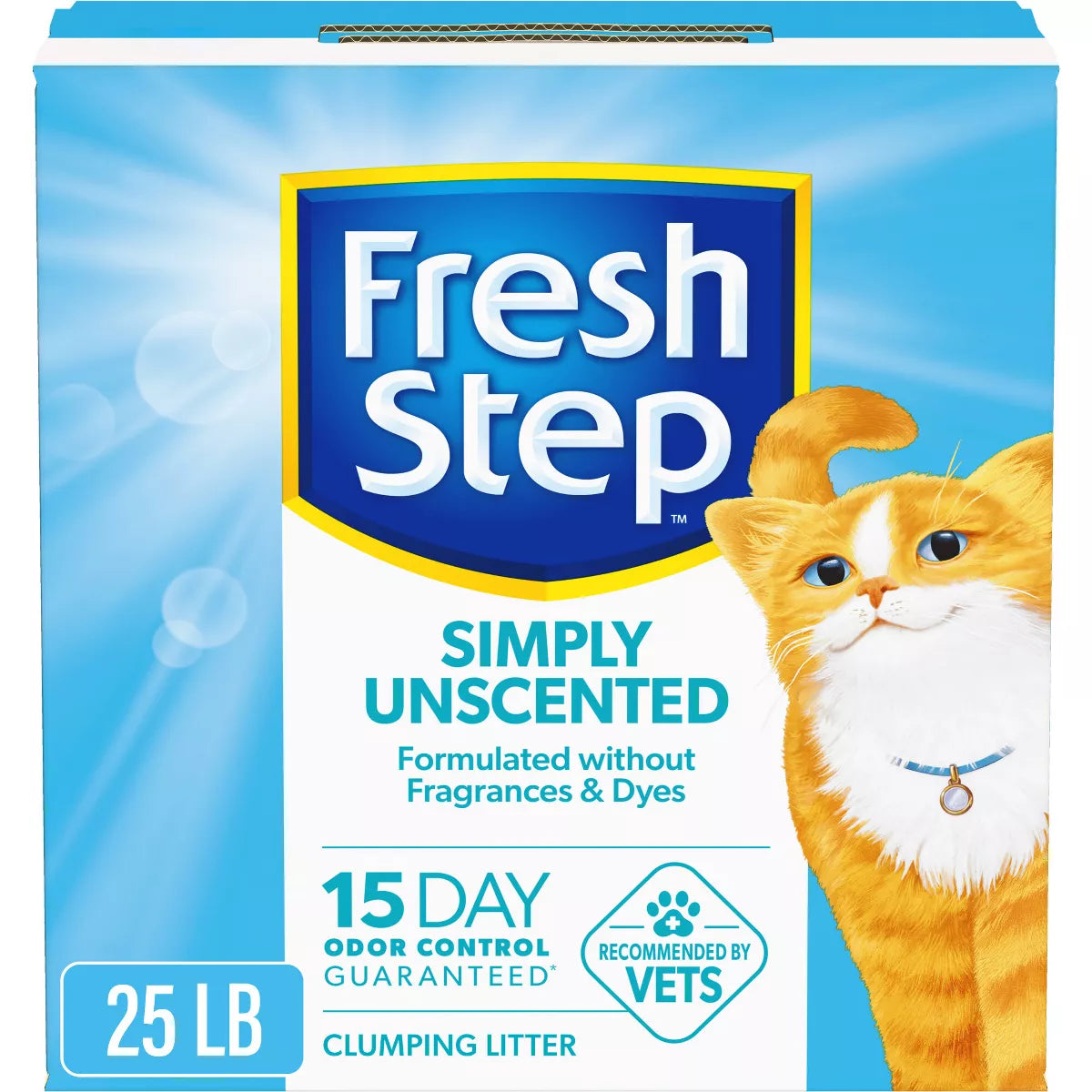 Fresh Step Simply Unscented Clumping Cat Litter