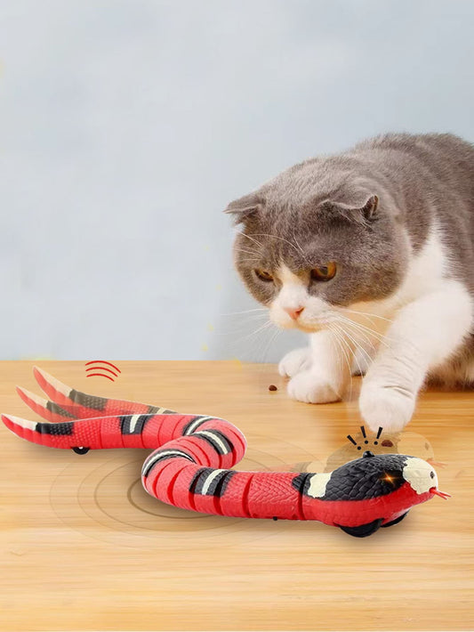 1Pc Sensing Tricky Snake for Pets Dogs Cats, a Present for Pets