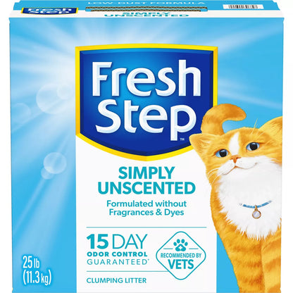 Fresh Step Simply Unscented Clumping Cat Litter